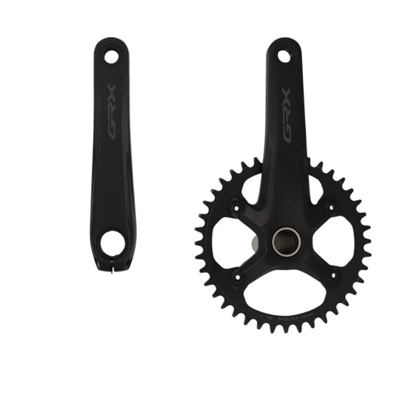 PEDALIER ROUTE/GRAVEL MONO 40D. L172.5 SHIMANO GRX RX610 NOIR 12V