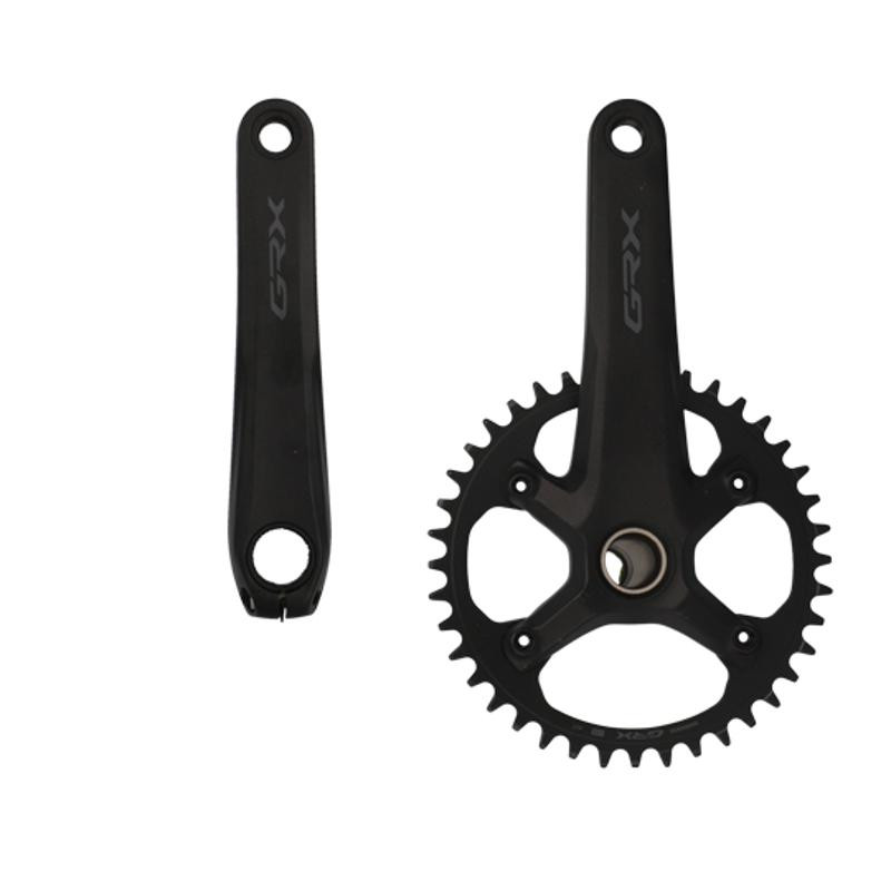 PEDALIER ROUTE/GRAVEL MONO 40D. L175 SHIMANO GRX RX610 NOIR 12V