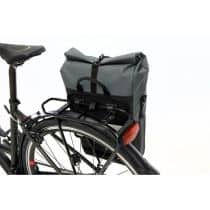 Sacoche Vélo Porte-Bagages NEWLOOXS Nyborg Gris Foncé/Noir 17 L 30cm x 17cm x 37cm