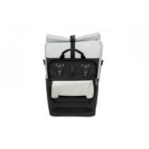 Sacoche Vélo Porte-Bagages NEWLOOXS Nyborg Gris Clair/Noir 17 L 30cm x 17cm x 37cm
