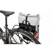 Sacoche Vélo Porte-Bagages NEWLOOXS Nyborg Gris Clair/Noir 17 L 30cm x 17cm x 37cm