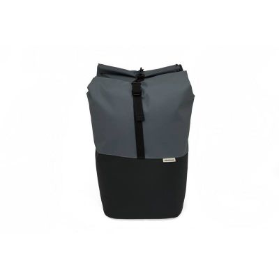 Sacoches Vélo Porte-Bagages à Pont NEWLOOXS Nyborg Gris Foncé/Noir 34 L
