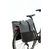 Sacoches Vélo Porte-Bagages à Pont NEWLOOXS Nyborg Gris Foncé/Noir 34 L