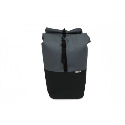 Sacoches Vélo Porte-Bagages à Pont NEWLOOXS Nyborg Gris Foncé/Noir MIK 34 L