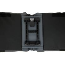Sacoches Vélo Porte-Bagages à Pont NEWLOOXS Nyborg Gris Foncé/Noir MIK 34 L