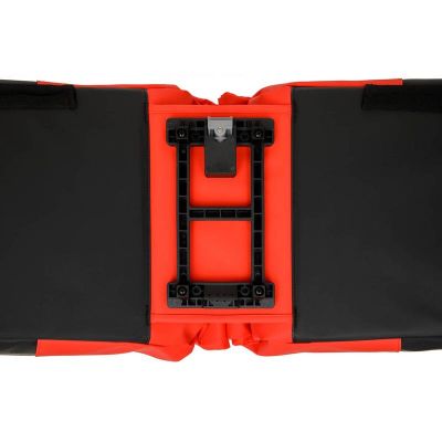 Sacoches Vélo Porte-Bagages à Pont NEWLOOXS Nyborg Rouge/Noir MIK 34 L
