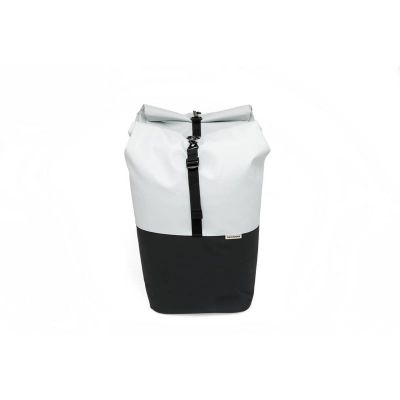 Sacoches Vélo Porte-Bagages à Pont NEWLOOXS Nyborg Gris Clair/Noir MIK 34 L