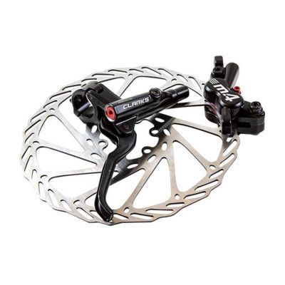 Frein Disque VTT/VTC/VAE/E-Bike Arrière Hydro CLARKS M4 Noir 4 Pistons avec Disque Ø180mm OEM