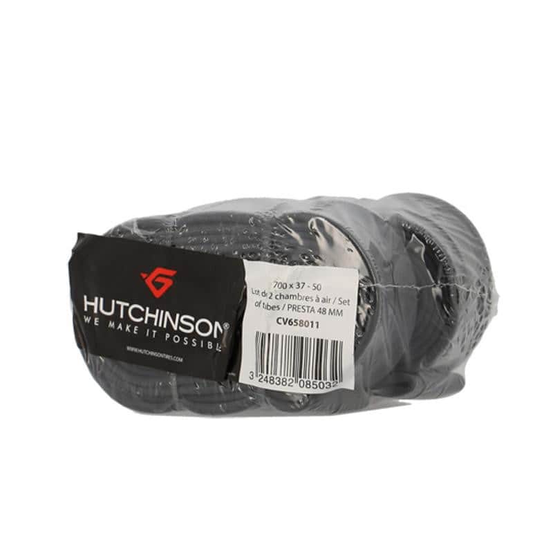 CHAMBRE A AIR VELO 700 X 37-50 (37/50-622) VP 48 MM HUTCHINSON (LOT DE 2)