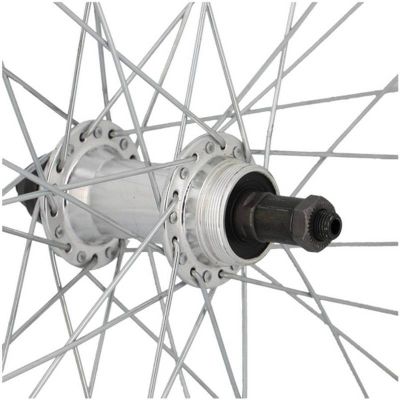 ROUE VTT 20" AR BLOCAGE JANTE ARGENT MACH1 ER10 DOUBLE PAROI MOYEU MICHE A VISSER 5/6/7V
