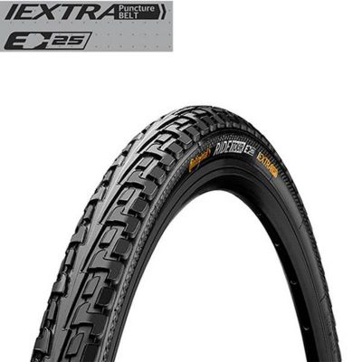 Pneu VTC/Urbain 700X42B-28X1 Continental TR Ride Tour Noir Flancs Réfléchissants (42-635)