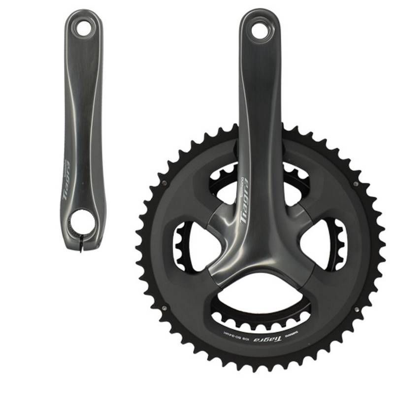 Pédalier Route Compact Shimano 52-36D L 175mm Tiagra 4700 Noir 10V