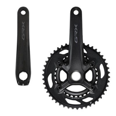 Pédalier Route/Gravel Double Shimano 46-30D L 175mm GRX RX610 Noir 12V