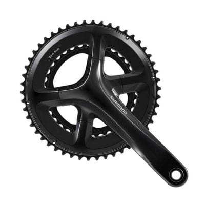 PEDALIER ROUTE COMPACT 50-34D L170 SHIMANO RS520 NOIR 12V