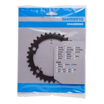 Plateau Route Shimano Double Ø 110mm Intérieur 34Dts Noir Origine RS510 11V. 4 Branches