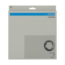 Plateau VTT Shimano Double Ø 110mm Extérieur 46Dts Origine CUES FC-U6010 11V. 4 Branches