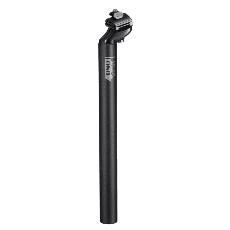 Tige de Selle Vélo Kalloy Uno L. 350 mm / Ø 28,6 mm Noir