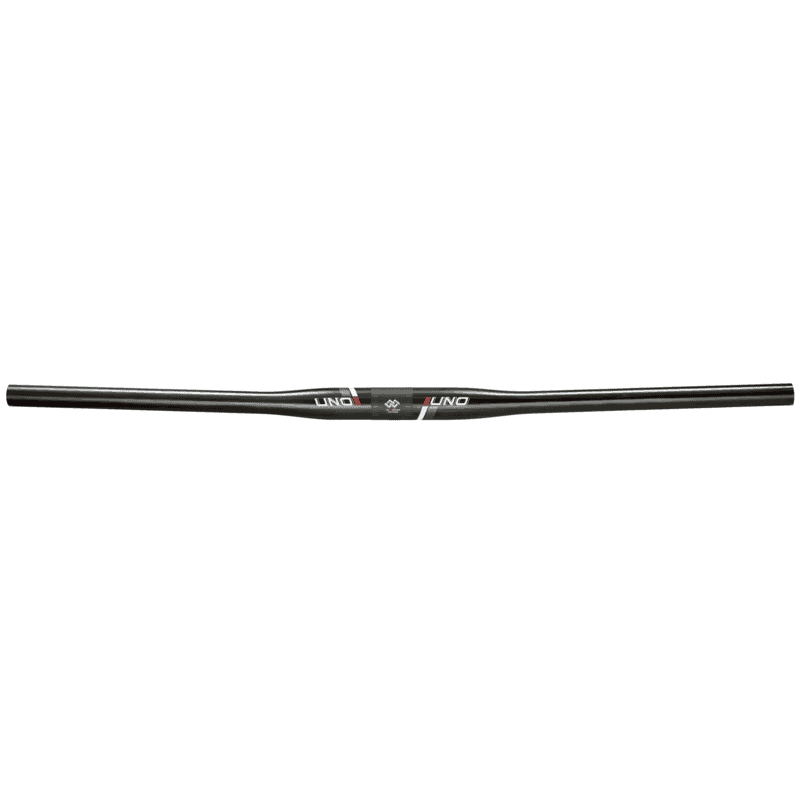 Guidon Vélo Kalloy Uno Flat Bar Série MTN Racing l. 760 mm / Ø 31,8 mm Carbone