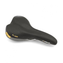 Selle Vélo Velo TrimFlexProX Zone Découpée pour Homme Noir