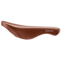 Selle Vélo VELO Tokyo San Esu Design Unisexe Cuir Brun
