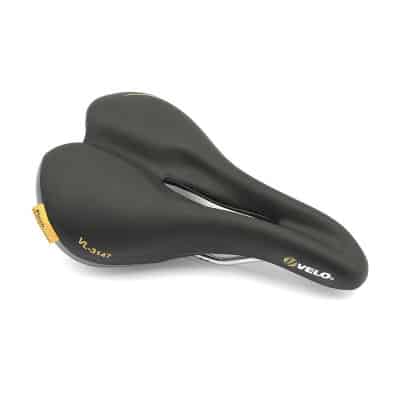 Selle Vélo VELO pour Homme Noir