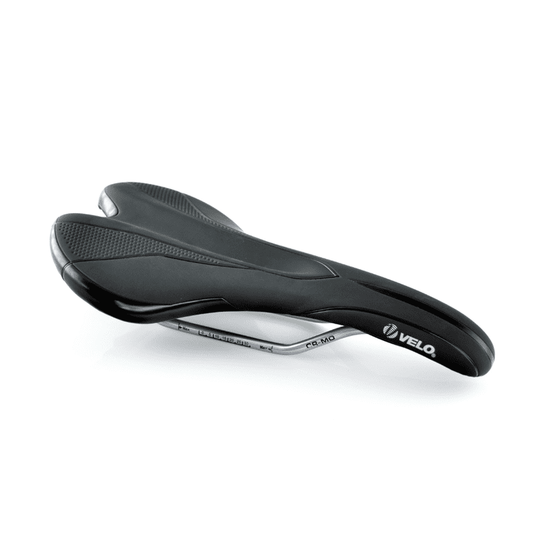 Selle Vélo VELO Miles Rails Cr-Mo. pour Homme Noir