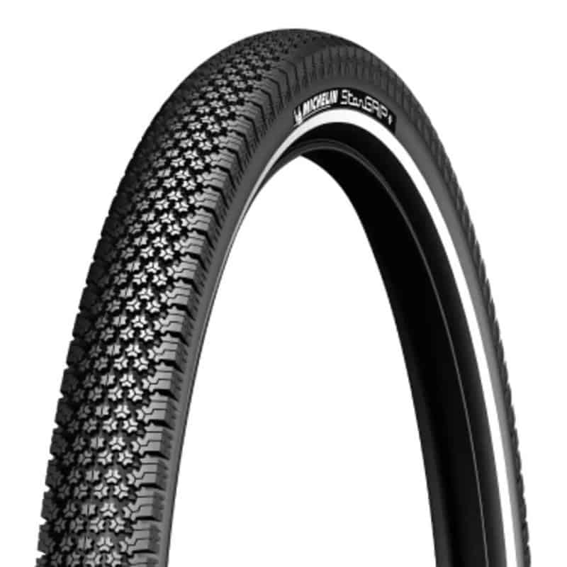 Pneu MICHELIN Stargrip Noir/Réfléchissant 27.5" x 1.38"