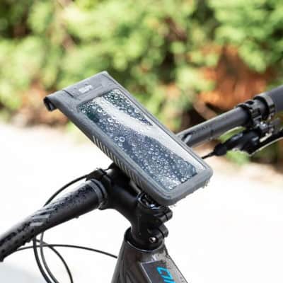 Etui de Smartphone Universel SP-CONNECT Bike Bundle II Gris Taille M