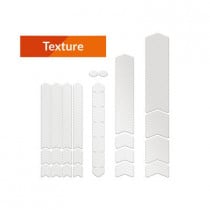 Kit L Protections Adhésives pour Cadre Vélo ALGIS Texture Transparent