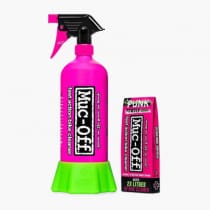 Pack Bouteille Aluminium + Poudre Nettoyante MUC-OFF Punk Powder