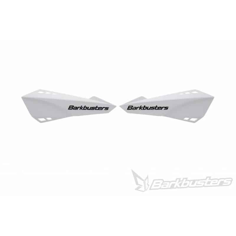 Kit de Protège-Mains Vélo BARKBUSTERS Blanc
