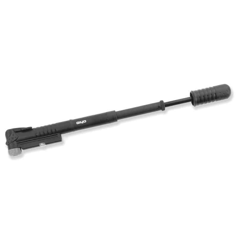 Mini-Pompe Télescopique GIYO GP66 avec Manomètre 7bar