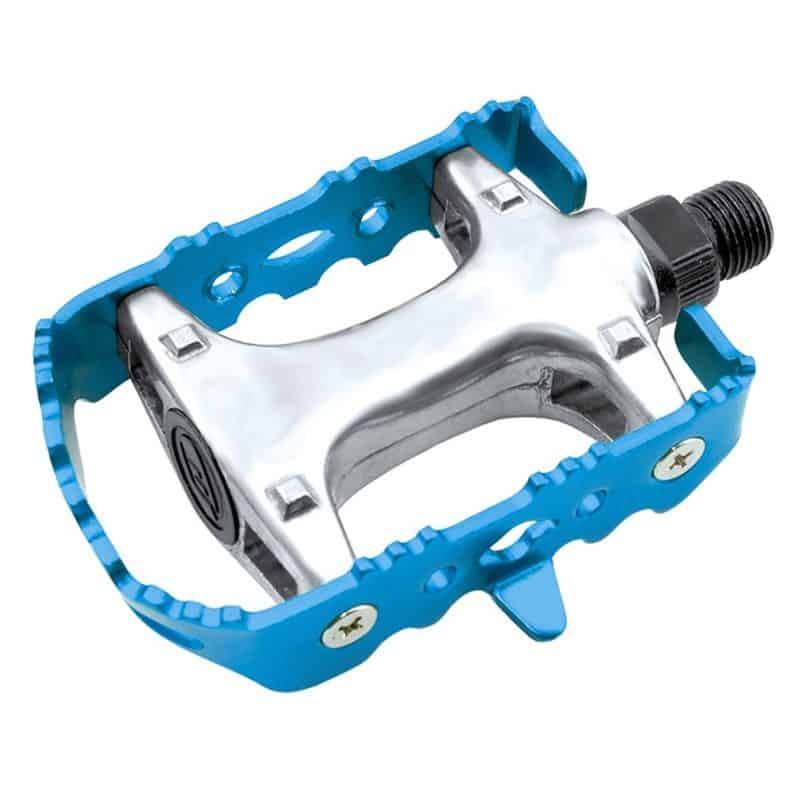 Pédales XERAMA Freestyle/BMX Alu 9/16" Bleu