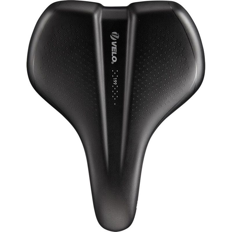 Selle VELO Zone Cut Gel Haute Densité Double Noir