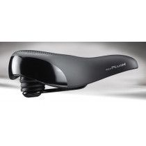 Selle à Ressort VELO Zone Cut Gel Haute Densité Double Noir