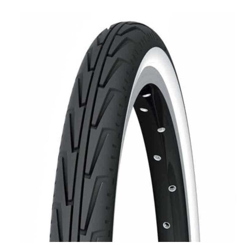 Pneu MICHELIN Confort Junior Ville Noir/Blanc (37 - 440) 20" x 1-3/8"