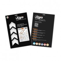 Kit L Protection Adhésive pour Cadre de Vélo ALGIS Texture Blanc