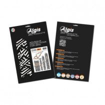Kit L Protection Adhésive pour Cadre de Vélo ALGIS Opaque Noir
