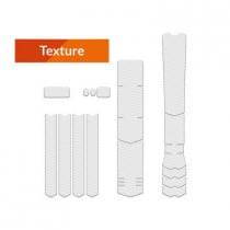 Kit XL Protection Adhésive pour Cadre Vélo ALGIS Texture Transparent