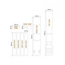 Kit XL Protection Adhésive pour Cadre Vélo ALGIS Opaque Transparent
