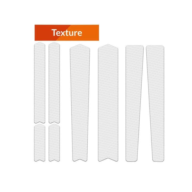 Kit Protection Adhésive pour Cadre Vélo ALGIS Texture Transparent