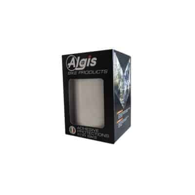 Lot de 4 Bandes de Protection Adhésive pour Cadre Vélo ALGIS 11x48cm Texture Transparent