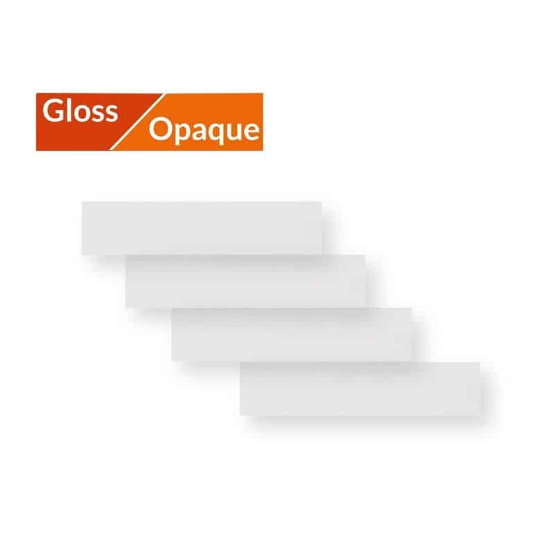 Lot de 4 Bandes de Protection Adhésive pour Cadre Vélo ALGIS 11x48cm Opaque Transparent