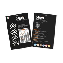 Kit L Protections Adhésives pour Cadre Vélo ALGIS Texture Noir