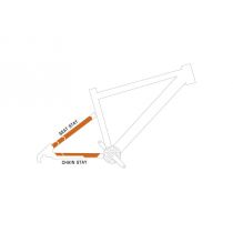 Kit Protections Adhésives pour Protections de Chaîne ALGIS Opaque Transparent