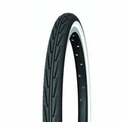 PNEU TRADI/URBAIN 24X1 3/8 TR MICHELIN CITY JUNIOR BLANC/NOIR (32-540)