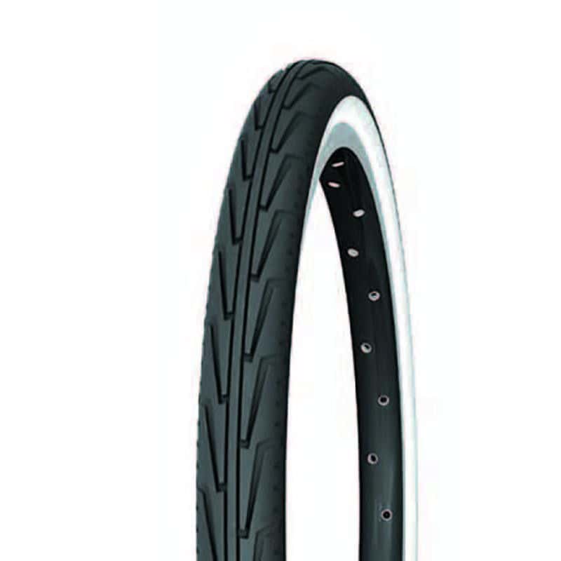 PNEU TRADI/URBAIN 550A CONFORT TR MICHELIN CITY JUNIOR BLANC/NOIR (37-490)