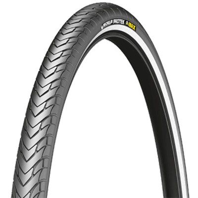 PNEU VTC/URBAIN 700X32 TR MICHELIN PROTEK FLANC REFLECHISSANT TT NOIR (32-622)