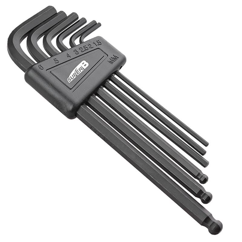 OUTIL CLE ALLEN SUPER B TB-7705 EN 2/2.5/3/4/5/6MM (JEU 6 CLES) (CLASSIC)
