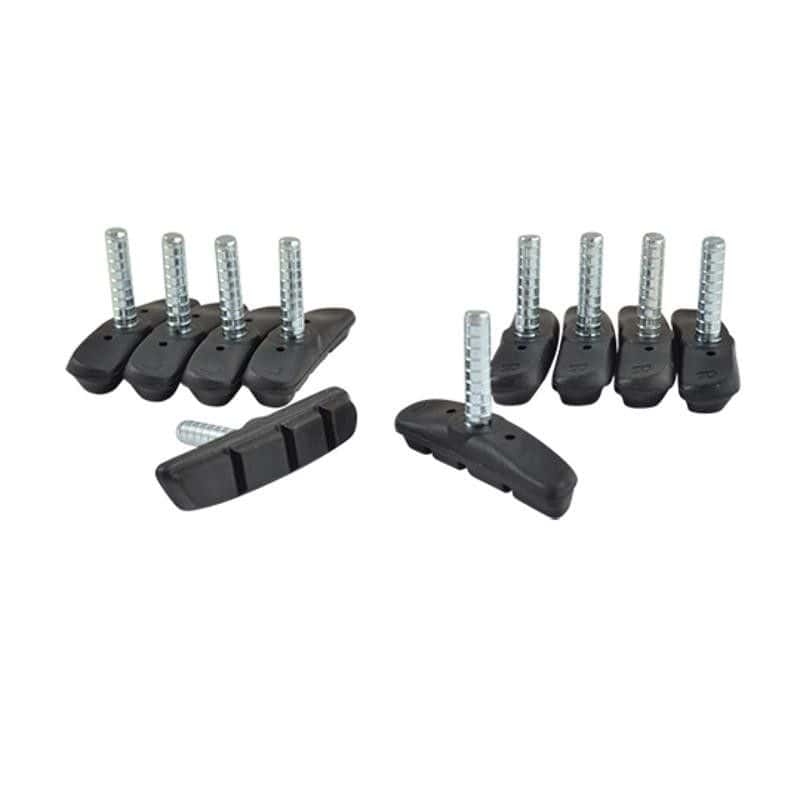 PORTE PATIN VTT A TIGE ASYMETRIQUE 62MM (5 PR)
